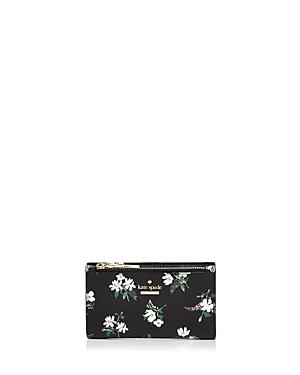 Kate Spade New York Cameron Street Floral Mikey Leather Wallet