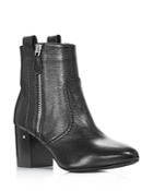 Laurence Dacade Women's Silane Pointed Toe Leather Mid-heel Booties
