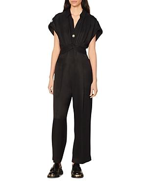 Sandro Tenerife Cuffed Jumpsuit