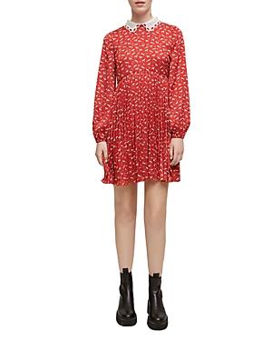 Maje Raina Printed Dress
