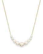 Zoe Chicco 14k Yellow Gold Necklace With Cultured Freshwater Pearls, 18