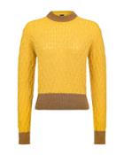 Pinko Contrast Trim Knit Sweater