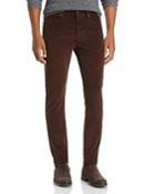 Frame L'homme Skinny Fit Corduroy Jeans In Dark Chocolate