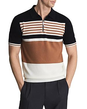 Reiss Captain Half-zip Polo Shirt