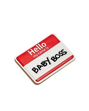 Kendall And Kylie Hello My Name Is Baby Boss Sticker