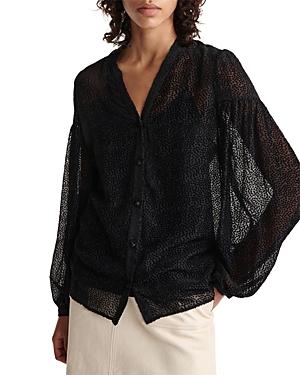 The Kooples Dotted Blouse