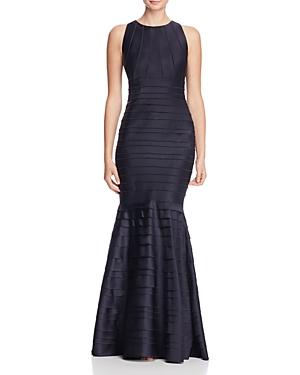 Kay Unger Satin Mermaid Gown