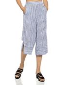 Bcbgeneration Striped Cropped Wide-leg Pants