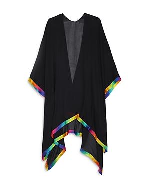 Kurt Geiger London Rainbow Trim Ruana