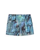 Ps Paul Smith Distorted Stripe Print Swim Shorts