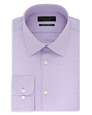 The Men's Store At Bloomingdale's Micro Squares Slim Fit Stretch Dress Shirt - 100% Exclusive