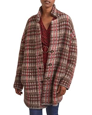 Gerard Darel Syrielle Houndstooth Coat