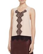 Whistles Yasmin Lace-trim Cami - 100% Bloomingdale's Exclusive