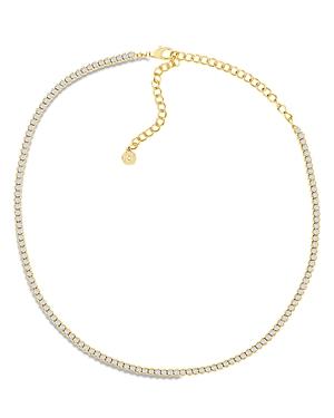 Bloomingdale's Diamond Choker Tennis Necklace In 14k Yellow Gold, 4.0 Ct. T.w. - 100% Exclusive