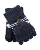 Polo Ralph Lauren Wool Blend Fair Isle Convertible Ski Gloves