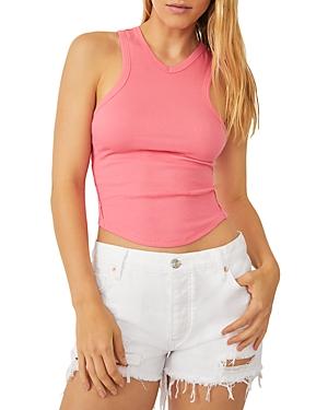 Free People Gold Valley Racerback Tank Top