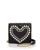 Boutique Moschino Heart Faux-pearl Shoulder Bag