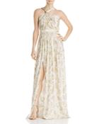 Rachel Zoe Bella Floral-embroidered Gown