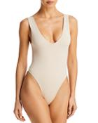 Re Ona Scoop Neck Tank Bodysuit