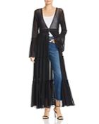 Band Of Gypsies Lucia Sheer Duster Jacket
