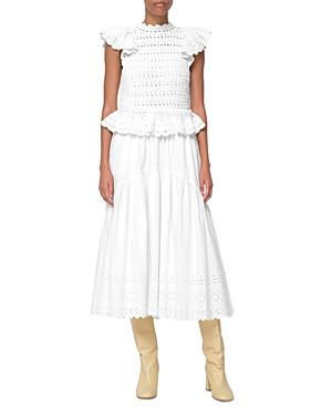 Sea Rylee Crochet Eyelet Skirt Dress