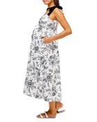 Nom Maternity Ana Floral During & After Dress