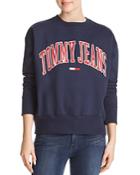 Tommy Jeans Collegiate Embroidered Logo Sweatshirt