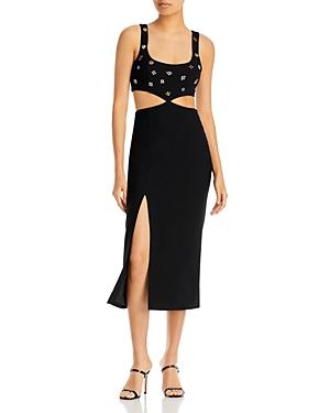 Cinq A Sept Quinny Embellished Bodycon Dress
