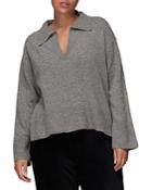 Whistles Collared Wool Sweater