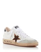 Golden Goose Women's Ballstar Calf Hair Low Top Sneakers