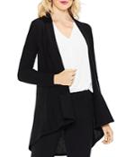 Vince Camuto High/low Open-front Cardigan