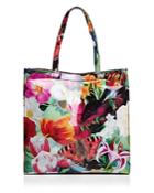 Ted Baker Floral Swirl Large Icon Tote