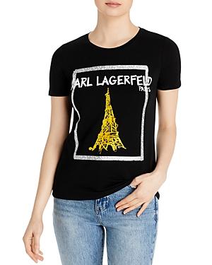 Karl Lagerfeld Paris Embellished Tee