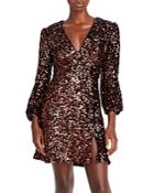 French Connection Eeka Sequined Mini Dress