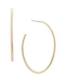 Lauren Ralph Lauren Large Rope Hoop Earrings