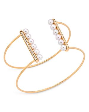 Majorica Simulated Pearl Cuff Bracelet