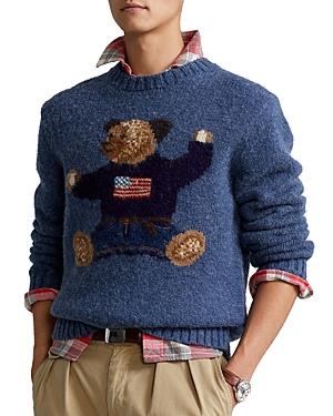 Polo Ralph Lauren Polo Bear Wool Regular Fit Crewneck Sweater