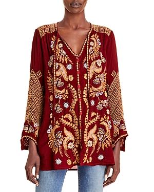 Johnny Was Minerva Button Front Blouse