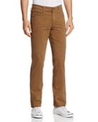 Ag Jeans Graduate New Tapered Fit Pants In Rustic Brass