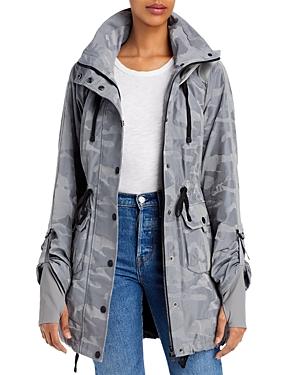 Blanc Noir Camo Anorak