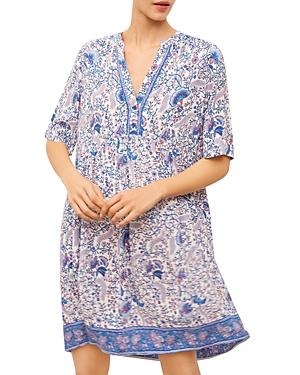 Gerard Darel Sonay Floral Oversized Dress