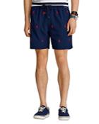 Polo Ralph Lauren Embroidered Logo Traveler Swim Trunks