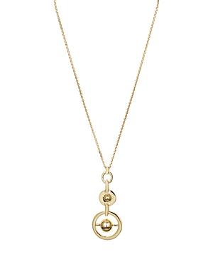 Aqua Onnie Globe Pendant Necklace, 28 - 100% Exclusive