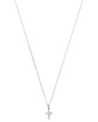 Bloomingdale's Diamond Mini Cross Pendant Necklace In 14k White Gold, 0.25 Ct. T.w. - 100% Exclusive