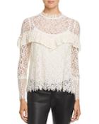 Saylor Ruffle Lace Top - 100% Exclusive