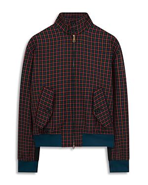 Paul Smith Plaid Full Zip Jacket