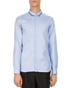The Kooples Pique Bleu Ciel Slim Fit Button-down Shirt
