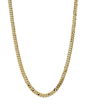 Bloomingdale's 6.75mm Beveled Curb Chain In 14k Yellow Gold, 18 - 100% Exclusive