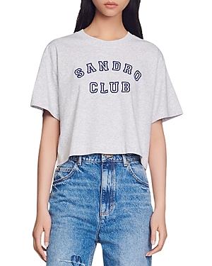 Sandro Club Cropped Tee