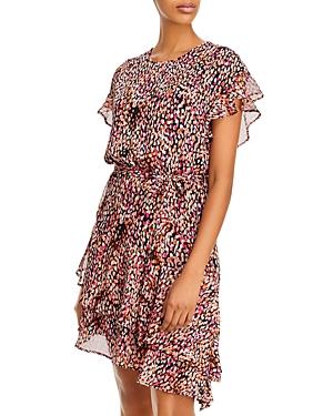 Aqua Asymmetric Hem Ruffle Dress - 100% Exclusive